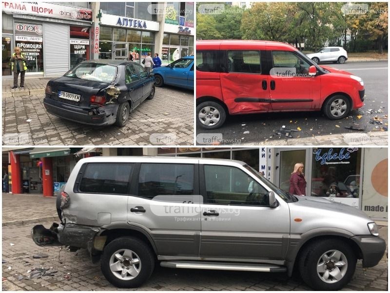 Пловдивски бизнесмен е пияният шофьор с джипа, помлял 6 коли в 