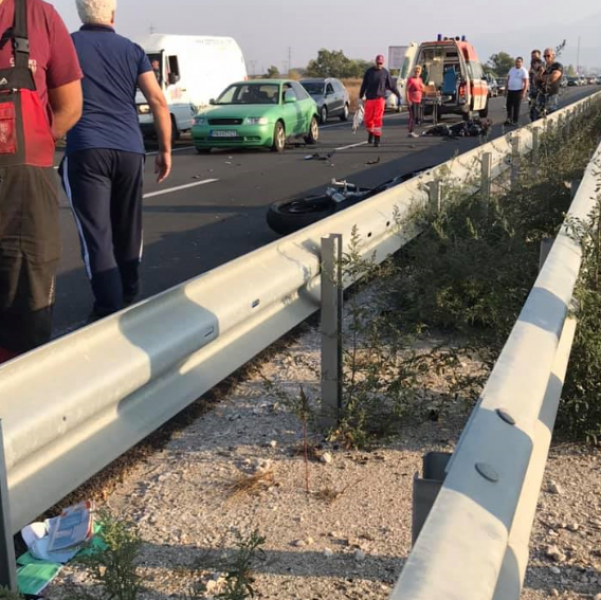 Две катастрофи на пътя Пловдив-Асеновград! Има ранени  СНИМКИ