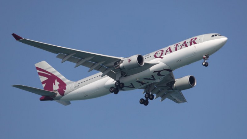 Qatar Airways изпълни полет между два града за... 9 минути
