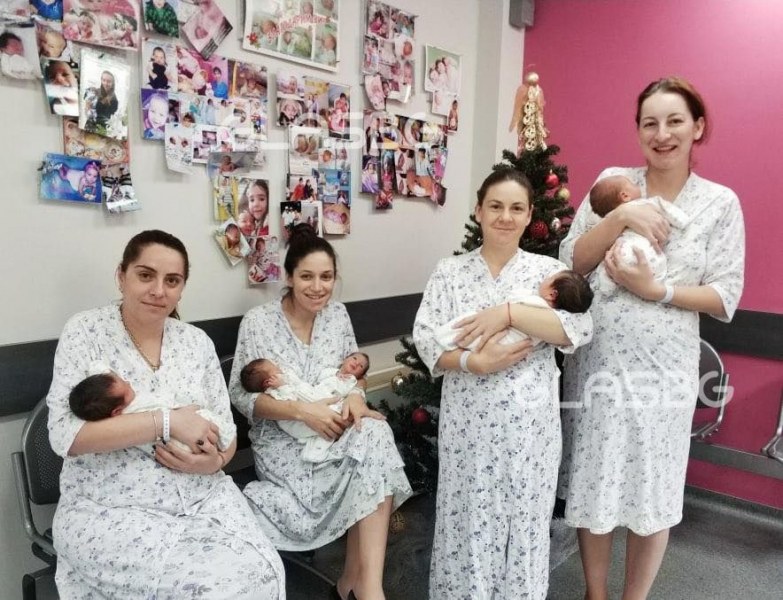 За 52 минути: Пет здрави бебчета се родиха в АГ 