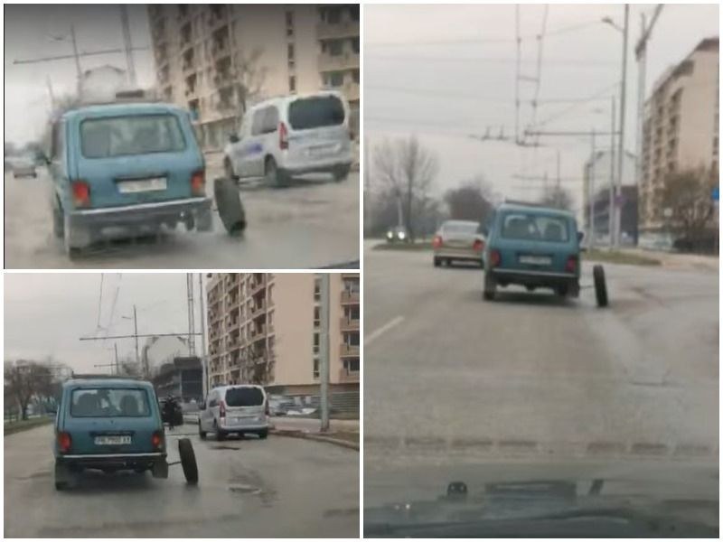 Невиждано: Джип 4х3 събра погледите в Пловдив!