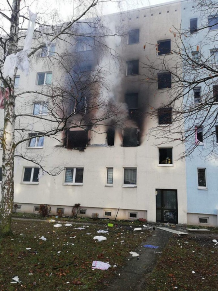 Взрив в жилищен блок в Германия! Има пострадали