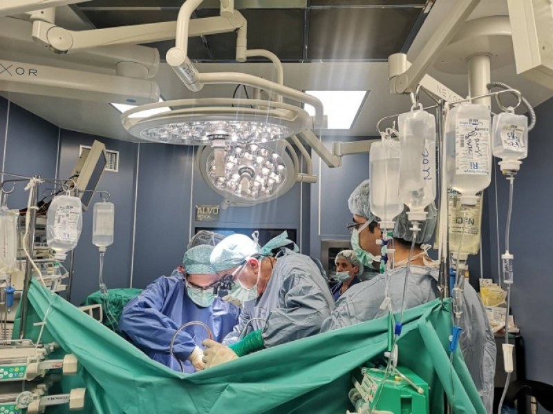Специалисти от ВМА извършиха тежка 6-часова трансплантация на черен дроб