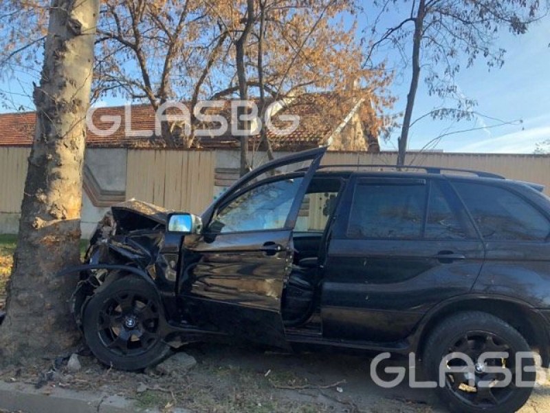 Шофьор от Смолян е катастрофиралият в дърво в Пловдив!