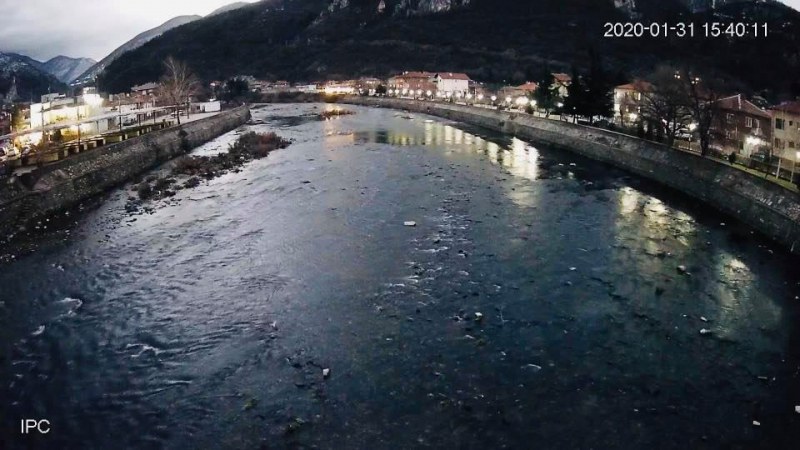 Камери за видеонаблюдение в Кричим следят река Въча в реално време