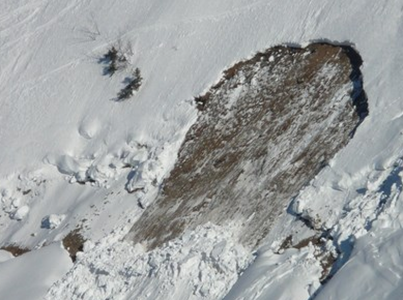 Лавина затрупа двама германци в Арктика