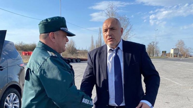 Борисов, Урсула и Мишел летят над границата СНИМКИ и ВИДЕО