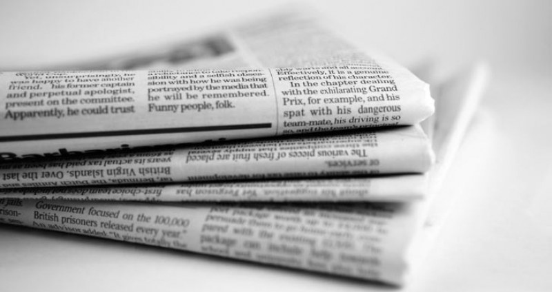 Вестник издава празни страници, за да може хората да ги използват за тоалетна хартия