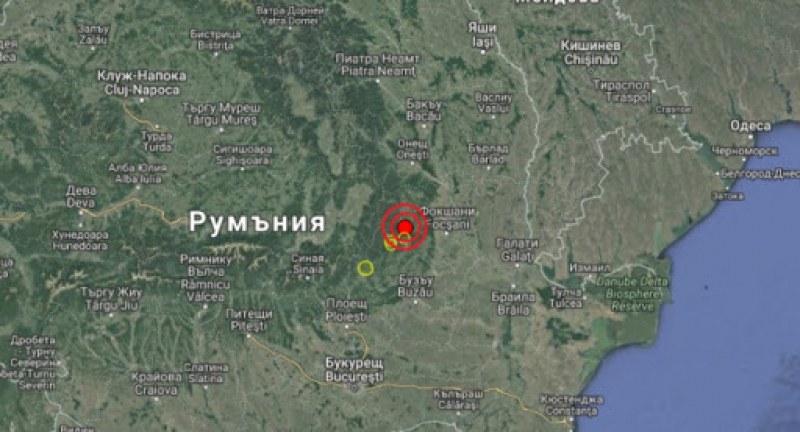 Земетресение 4,4 по Рихтер разтърси Румъния!