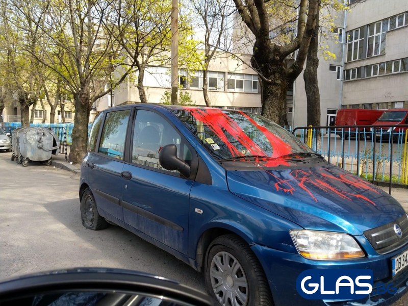 Заляха кола с боя на Великден