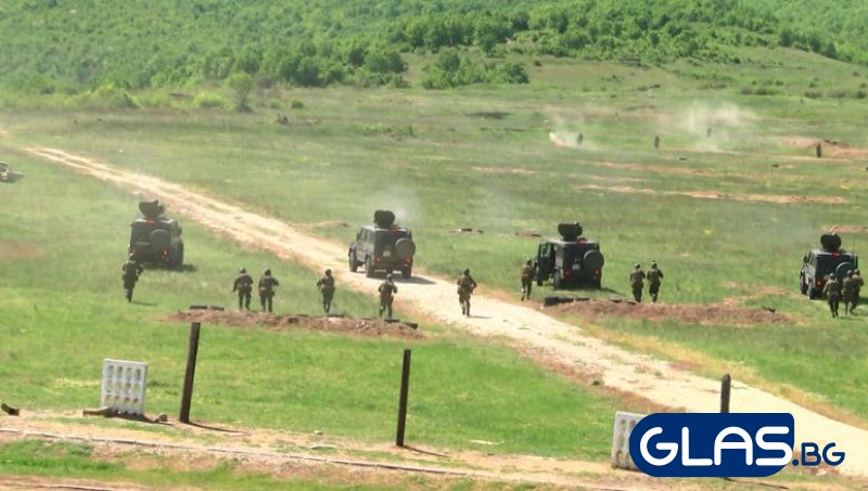 Терор и стрелба до Пазарджик в рамките на учение ВИДЕО