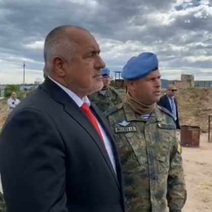 Борисов честити празника на военните и каза за извънредното положение ВИДЕО