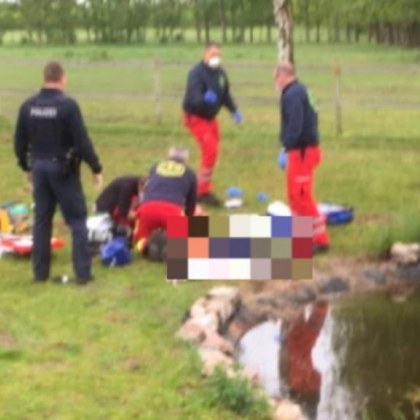 Съпруг удави жена си в градинско езерце СНИМКИ