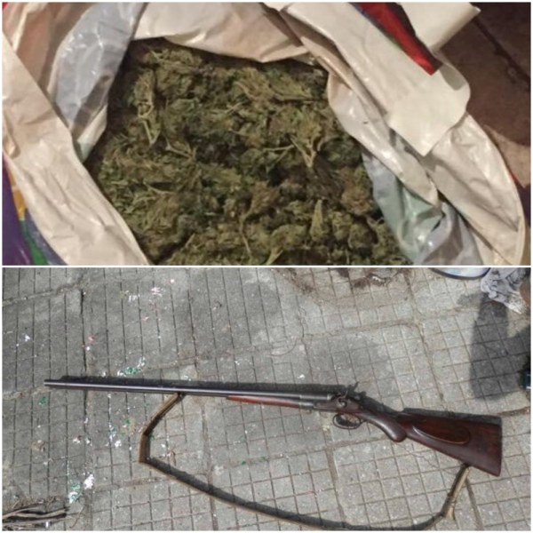 Спипаха двама в Пловдивско с марихуана и незаконно оръжие
