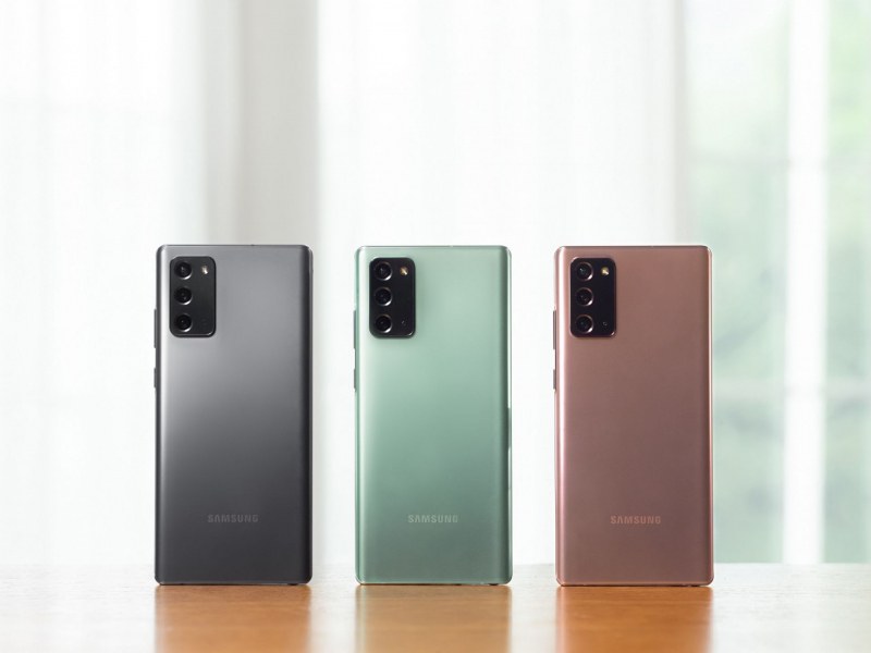 Телефон или телевизор? Samsung с нови и мощни Galaxy Note20