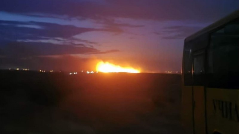 Изселиха село край Хасково заради пожар
