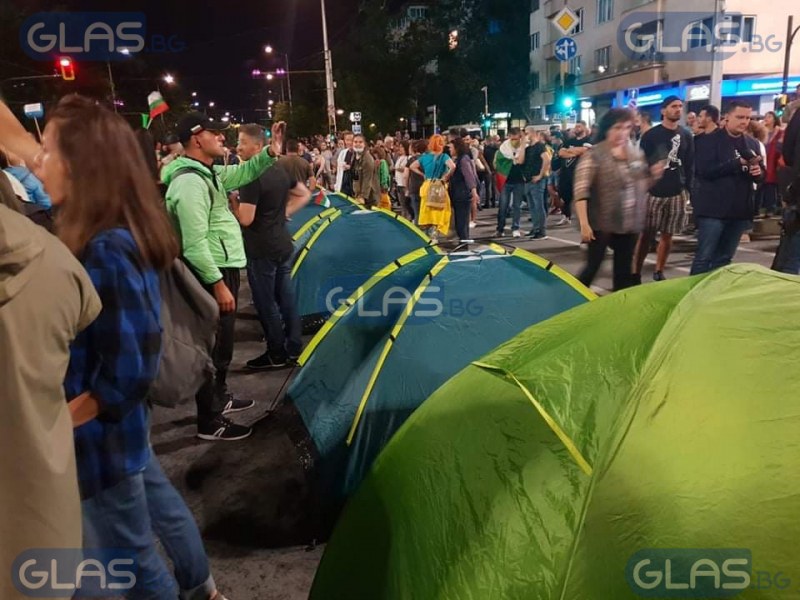 СДВР с подробности за снощния протест