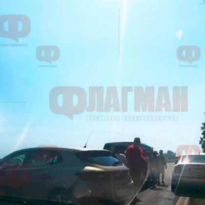 Катастрофа затвори входа на Бургас откъм "Тракия!