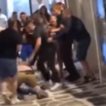Първи кадри от боя със звезда на Манчестър Юнайтед в Гърция  ВИДЕО