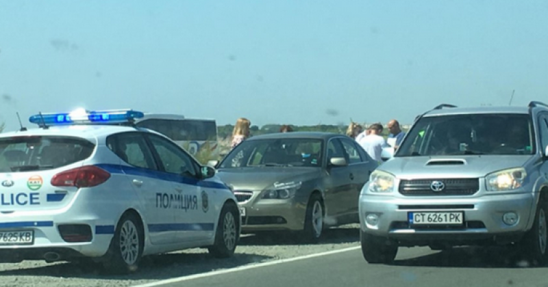 Верижна катастрофа в Пловдив! Три коли се нанизаха