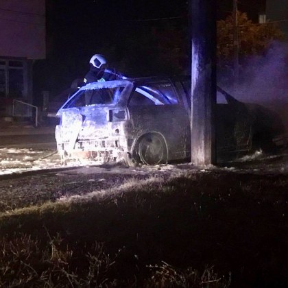 Полицията с подробности за избухналата кола в Бургас