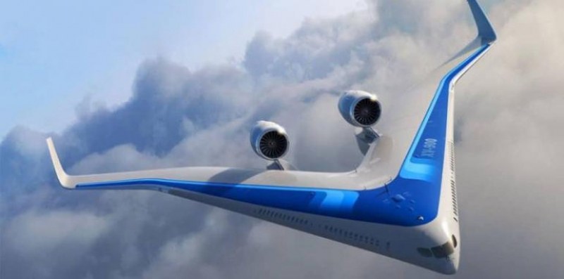 Flying-V – футуристичният самолет, който вози пътници в… крилата си!