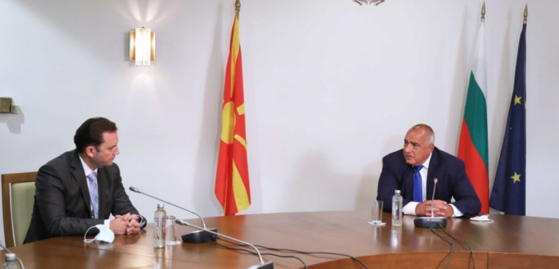 Борисов проведе важна среща с македонския министър на външните работи