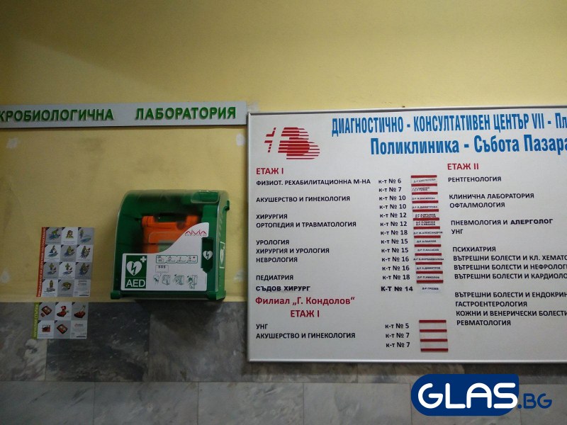 Пловдив се сдоби с дефибрилатори и на обществени места
