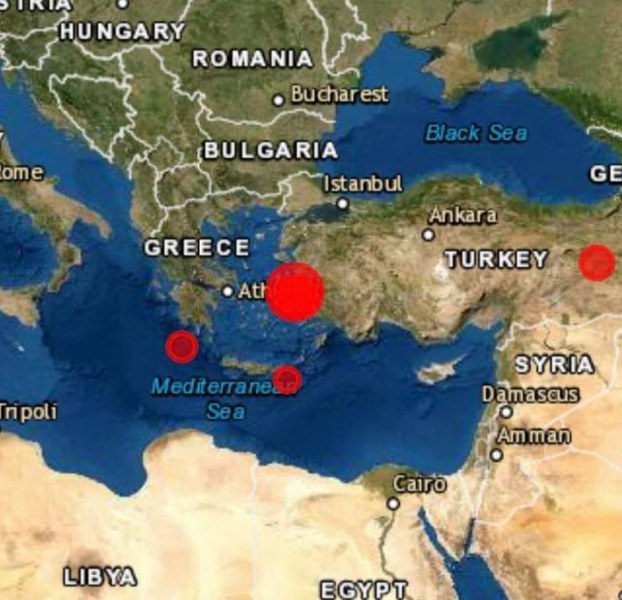 Силно земетресение в Гърция! Разклати Пловдив и София* ВИДЕО