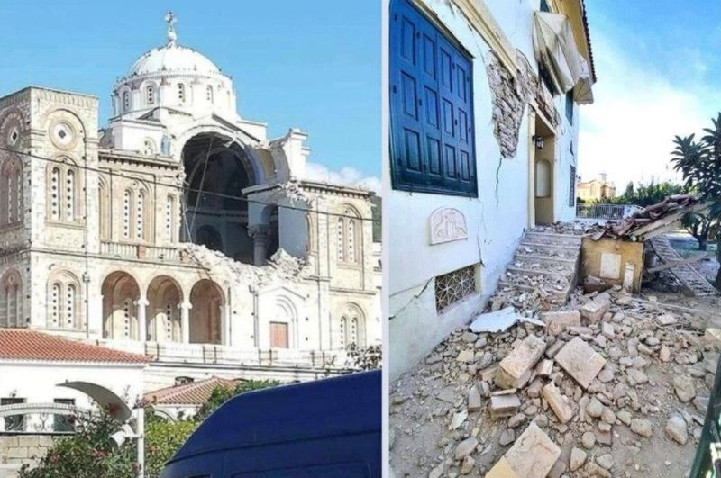 Унищожителното земетресение отложи мерките срещу К-19 в Гърция!