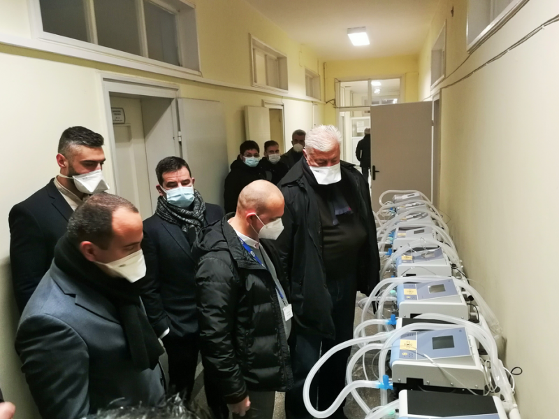 Дариха респиратори на УМБАЛ "Свети Георги" за 180 хил. лева