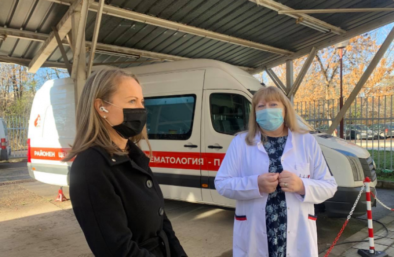 Преведоха небходимите средства за кръвния център в Пловдив