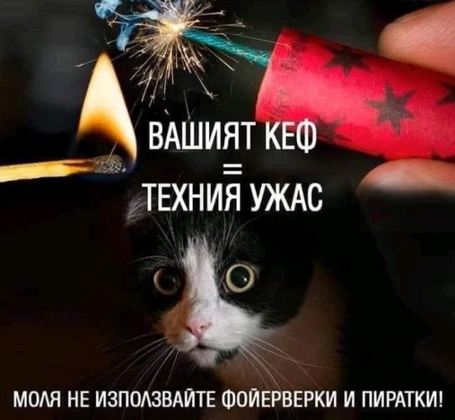 Вашият кеф е равен на техния ужас