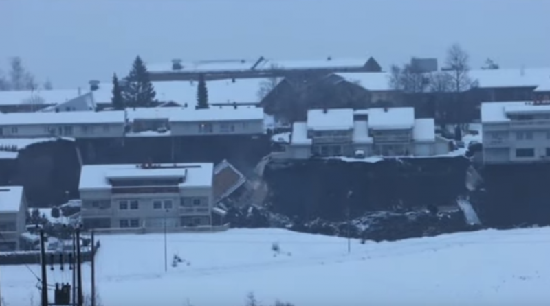 21 са изчезнали, 10  са ранени след свлачище в Норвегия ВИДЕО