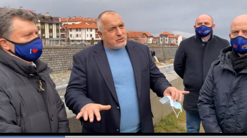 Борисов инспектира из Банско: Ще организираме ваксинация за пример! ВИДЕО