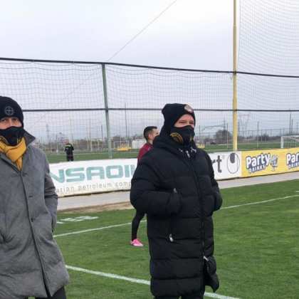 Антон Зингаревич гледа Ботев Пд в Коматево! СНИМКА