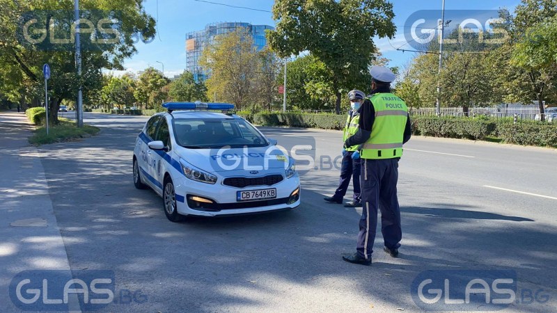 154-ма без колан в колата! Полицията в Пловдив не спи