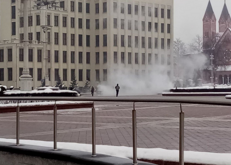 Мъж се самозапали в центъра на Минск