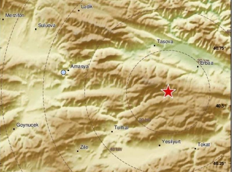 Земетресение 4 по Рихтер разлюля Турция