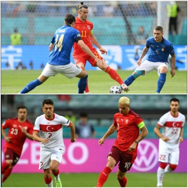 Италия надви Уелс с 1:0, Швейцария повали Турция с 3:1