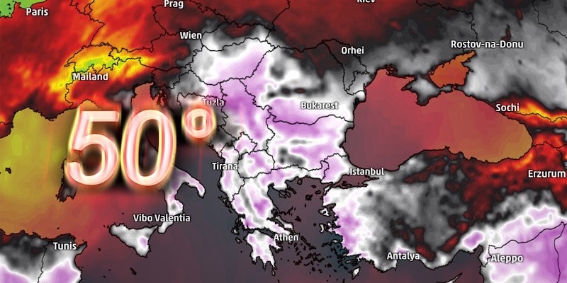50 градуса! Катастрофална жега завладява Европа