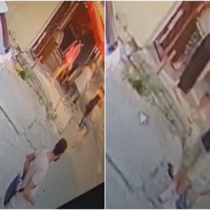 Мъже пребиха две момичета, защото са блокирали изход на паркинг ВИДЕО