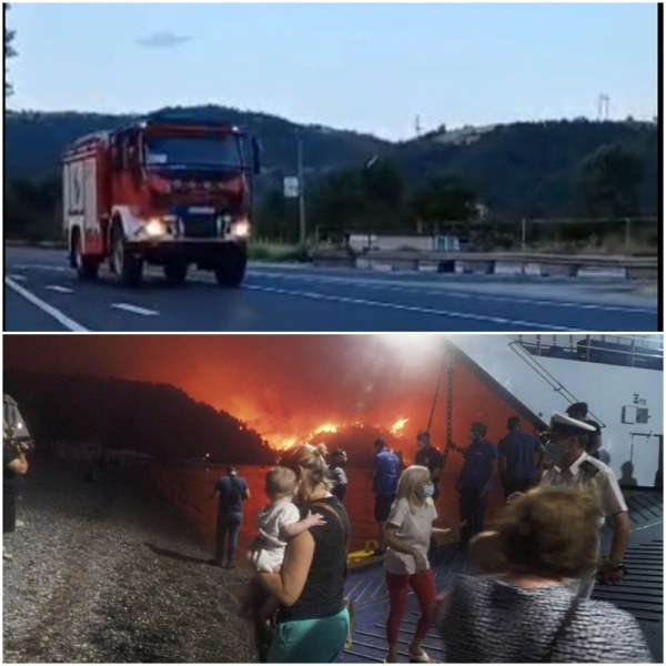 Пожарни летят край Симитли! Гърция гори като една зловеща метафора на объркания световен ред ВИДЕО