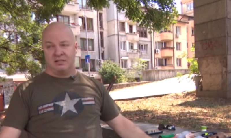 Брендън - американецът, който се включи в борбата с пожара над Югово