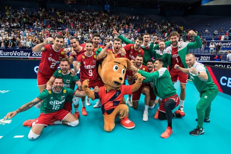 България играе с Италия на Европейското по волейбол