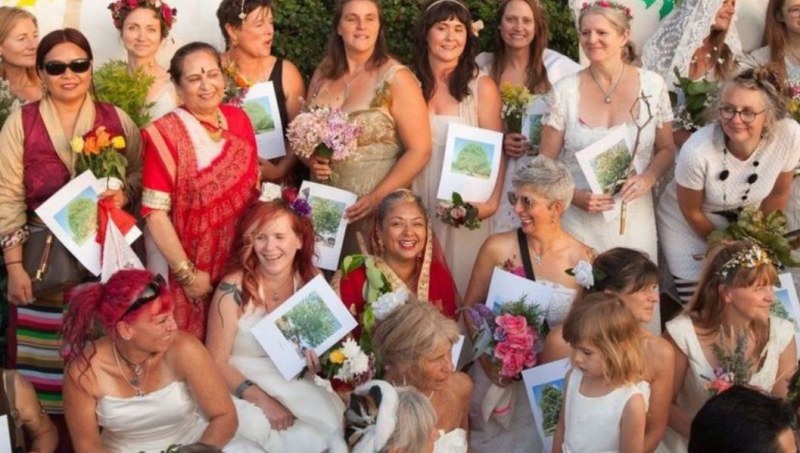 70 жени сключиха брак с дървета! Защо?