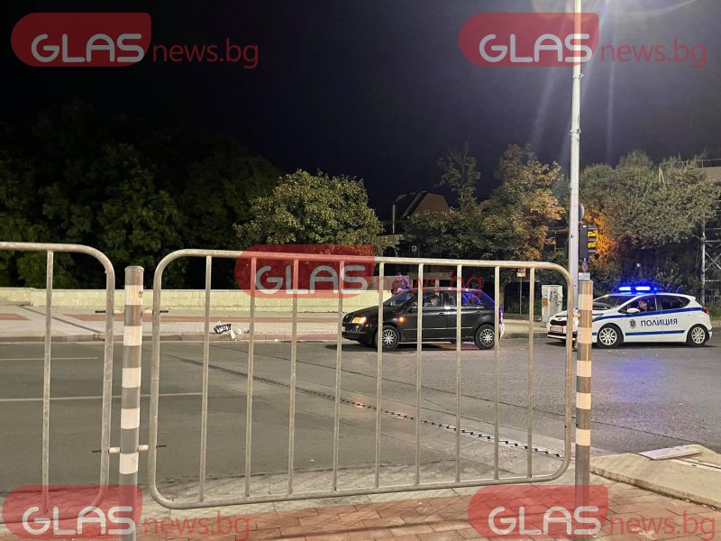 Пешеходец е блъснат на булевард в Пловдив СНИМКИ