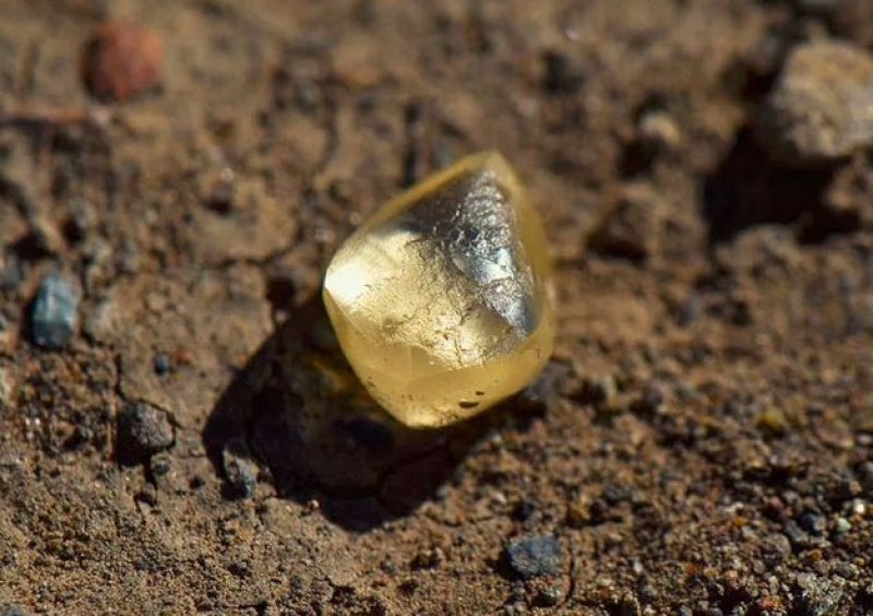 Жена намери 4-каратов жълт диамант в парк СНИМКИ
