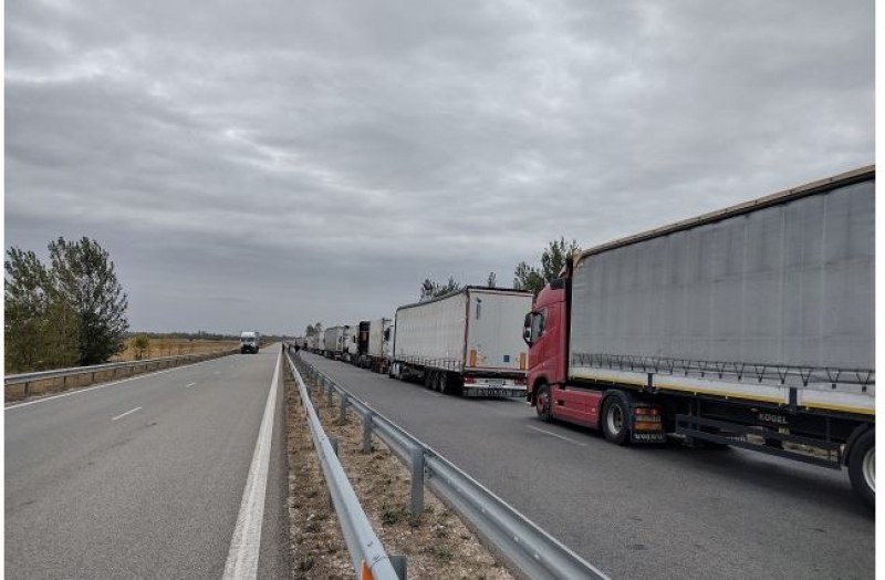 Над 15-километрово задръстване се образува на 
