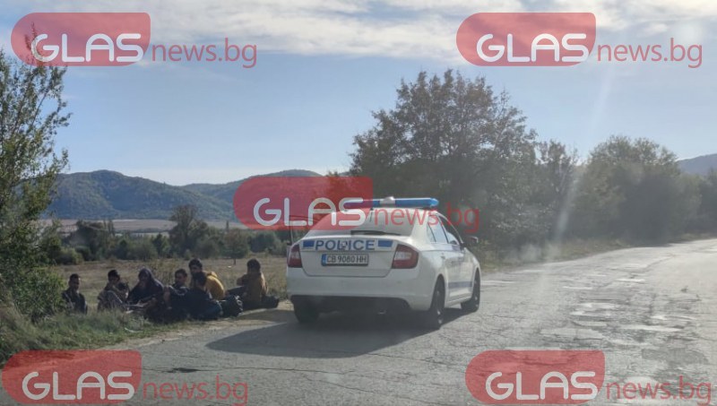 Полицията хвана бежанци край Стара Загора